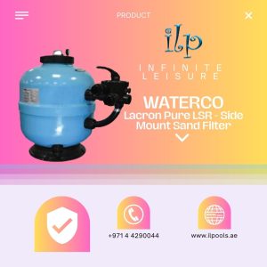 Waterco Lacron Pure LSR - Side Mount Sand Filter