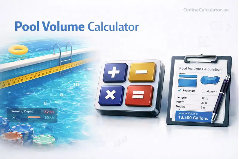 pool volume calculator